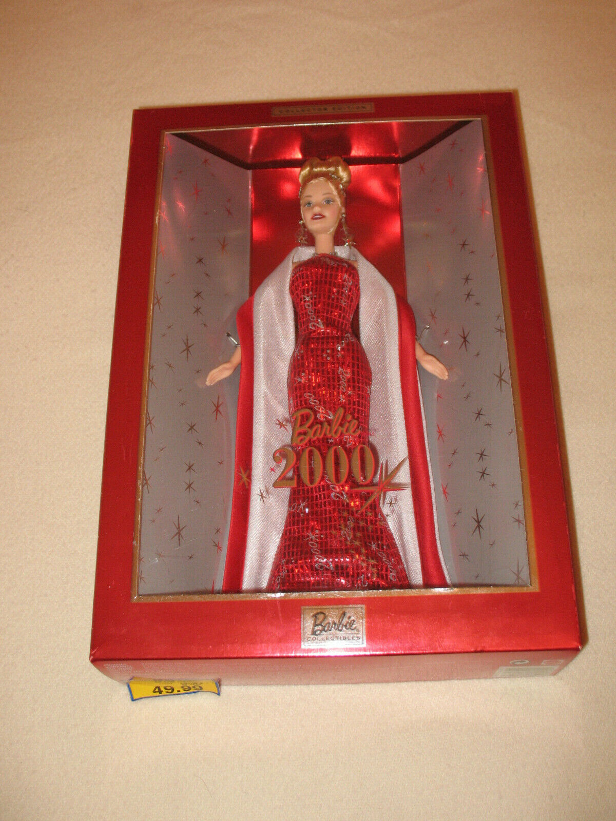 "barbie 2000 Red Dress Collector Edition Barbie" Brand New/nrfb  Ships Boxed!