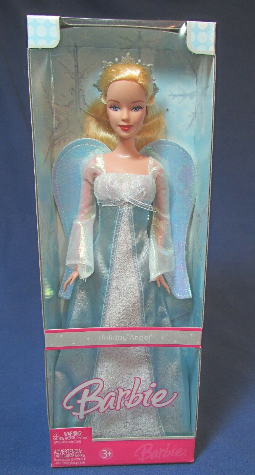 Holiday Angel Barbie Doll – 2006 – Dressed In Pale Blue -nrfb