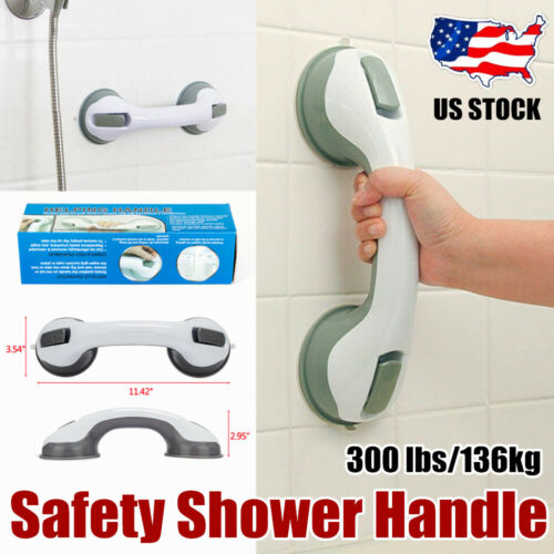 Shower Grip Safety Handle Suction Cup Bar Bathroom Toilet Tub Rail For Elderly