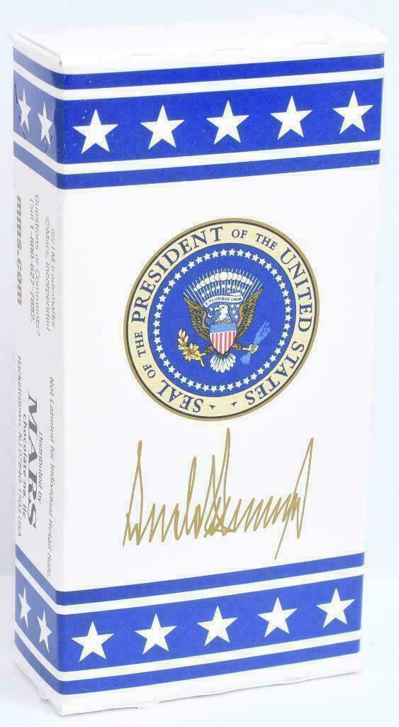 President Donald Trump Plain M&M Chocolate Candy White House POTUS Air Force One